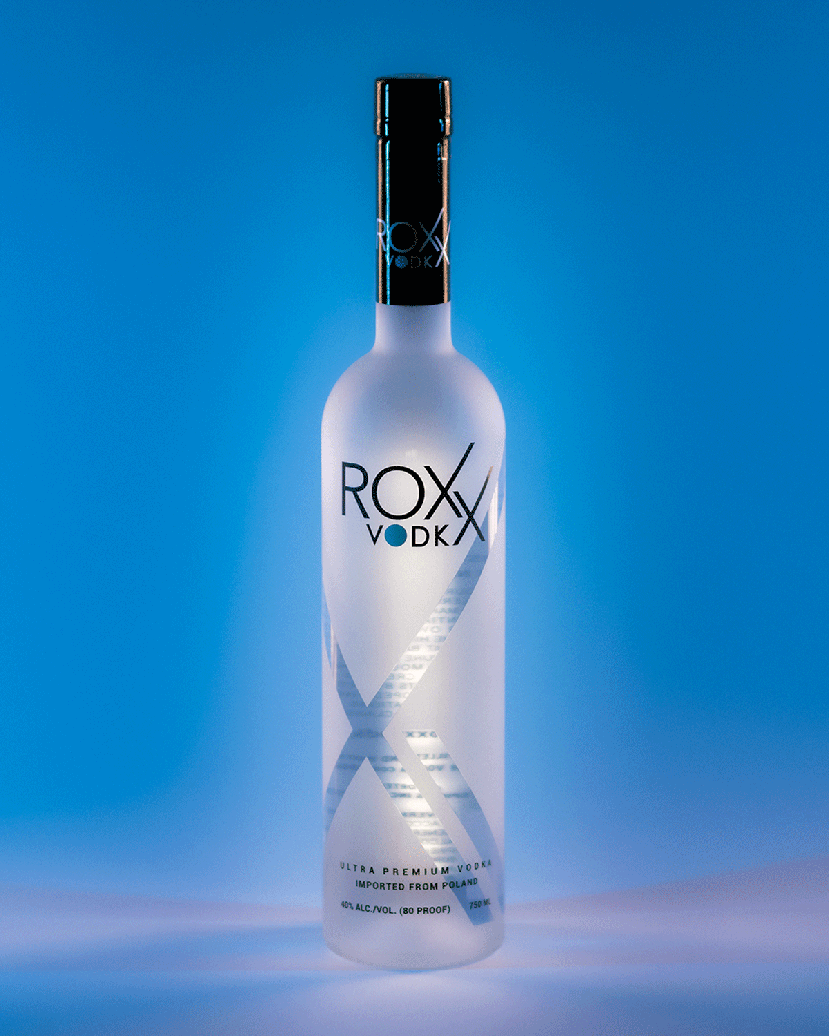 One (1) bottle of ROXX Ultra Premium Vodka